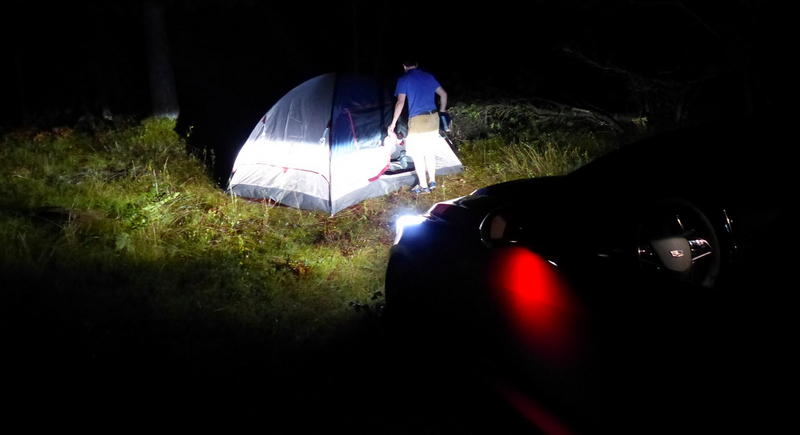 Illustration for article titled I Took A Cadillac ATS-V Camping And It Went Great